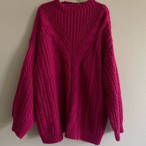 AVA & VIV | Pullover knit Sweater | PLUS SIZE